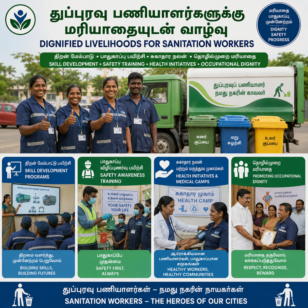 Dignified Livelihoods for Sanitation Workers